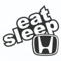 JDM "Eat.Sleep.Honda" Premium Vinyl Decal