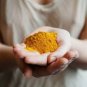 Dried Turmeric Root ground powder organic aroma pure natural Ceylon spices 100%