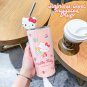 Hello Kitty Straw Cup - Cute Cinnamoroll Kuromi Stainless Steel Insulated Mug