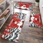 Christmas Kitchen Floor Mat - Washable Doormat for Home, Living Room & Bedroom