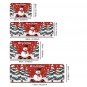 Christmas Kitchen Floor Mat - Washable Doormat for Home, Living Room & Bedroom
