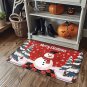 Christmas Kitchen Floor Mat - Washable Doormat for Home, Living Room & Bedroom