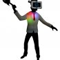 Skibidi Toilet Cameraman 9.5" hard plastic mexican toy figure