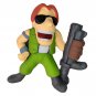 Metal Slug 6 piece hard plastic mexican toy figures set  3.5" video game