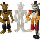 FNAF Freddy Fazbear 9" 3 mexican hard plastic toy figures bundle set Five Night
