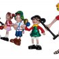 Chavo del 8 - 8 Custom 4" Mexican Toy Figures Set Chespirito Chaves Handmade