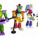 FNAF Five Nights at Freddy's Bundle set 5" 4 Mexican Hard Plastic Toy Figures FNAF Five Nights at Freddy's Bundle set 5" 4 Mexican Hard Plastic Toy Figures