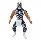 Penta cero miedo  7" hard plastic toy figure WWE wrestling luchador AAA black/white