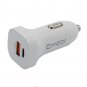 Fast USB PD 20 watt & QC3 18 watt Car Charger, Type-C and A ports