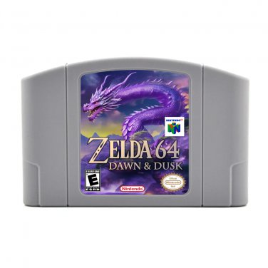 Zelda 64 Dawn and Dusk N64 Video Game Cartridge Nintendo 64 US NTSC
