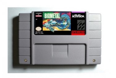 BioMetal SNES 16-Bit Video Game Cartridge Super Nintendo NTSC English