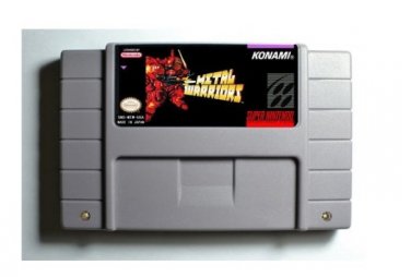 Metal Warriors SNES 16-Bit Video Game Cartridge Super Nintendo NTSC English