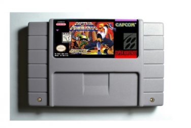Captain Commando SNES 16-Bit Video Game Cartridge Super Nintendo NTSC English