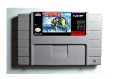 Cybernator SNES 16-Bit Video Game Cartridge Super Nintendo NTSC English