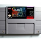 Contra III 3 The Alien Wars SNES 16-Bit Video Game Cartridge Super Nintendo NTSC English