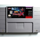Castlevania Dracula X SNES 16-Bit Video Game Cartridge Super Nintendo NTSC English