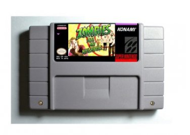 Zombies Ate My Neighbors SNES 16-Bit Video Game Cartridge Super Nintendo NTSC English