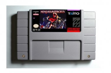 The Ninja Warriors SNES 16-Bit Video Game Cartridge Super Nintendo NTSC English