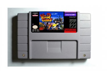 Wild Guns SNES 16-Bit Video Game Cartridge Super Nintendo NTSC English