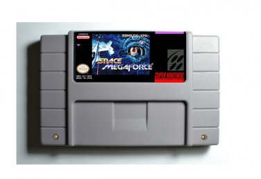 Space Megaforce SNES 16-Bit Video Game Cartridge Super Nintendo NTSC English
