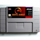 Mortal Kombat SNES 16-Bit Video Game Cartridge Super Nintendo NTSC English