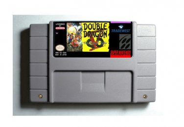 Double Dragon V The Shadow Falls SNES 16-Bit Video Game Cartridge Super Nintendo NTSC English
