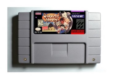 Harvest Moon SNES 16-Bit Video Game Cartridge NTSC English