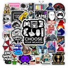 60 pcs Gaming Stickers Video Game Controller Decals for Laptop Phone Scrapbook 5.5 cm 60 pcs Gaming Stickers Video Game Controller Decals for Laptop Phone Scrapbook 5.5 cm