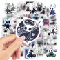 60 pcs Hollow Knight Stickers Video Game Decals for Laptop Phone Scrapbook 5.5 cm (on the long side)