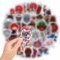 50 pcs Japanese Samurai Set B Stickers Decals for Laptop Phone Scrapbook 5.5 cm
