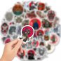 50 pcs Japanese Samurai Set C Stickers Decals for Laptop Phone Scrapbook 5.5 cm
