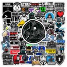 60 pcs Cybersecurity Hacker Stickers Decals for Laptop Phone Scrapbook 5.5 cm 60 pcs Cybersecurity Hacker Stickers Decals for Laptop Phone Scrapbook 5.5 cm