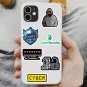 60 pcs Cybersecurity Hacker Stickers Decals for Laptop Phone Scrapbook 5.5 cm