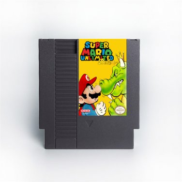 Super Mario Unlimited Deluxe NES 8-Bit Video Game Cartridge Nintendo NTSC English