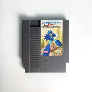 Mega Man in the Mushroom Kingdom NES 8-Bit Video Game Cartridge Nintendo NTSC English