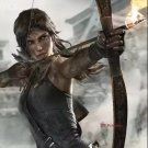 50x70cm Video Game Poster - Tomb Raider V2 on Cotton Canvas Fabric (No Frame)