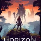 50x70cm Video Game Poster - Horizon Zero Dawn V1 on Cotton Canvas Fabric (No Frame)