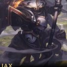 50x70cm Video Game Poster - Jax League of Legends on Cotton Canvas Fabric (No Frame)