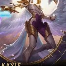 50x70cm Video Game Poster - Kayle League of Legends on Cotton Canvas Fabric (No Frame)