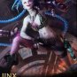 50x70cm Video Game Poster - Jinx League of Legends on Cotton Canvas Fabric (No Frame)