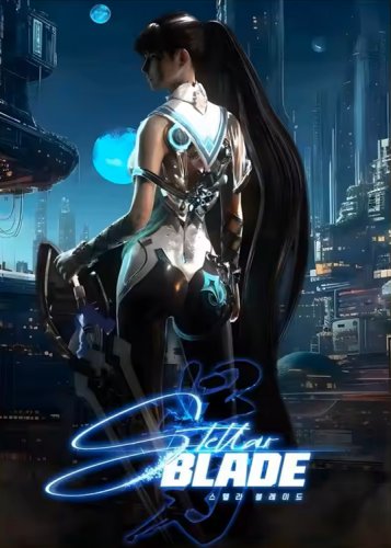 50x70cm Video Game Poster - Stellar Blade V1 on Cotton Canvas Fabric (No Frame)