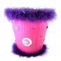 Feathered trash can
