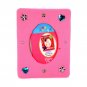 Hot pink and turquoise picture frame
