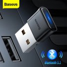 Baseus Bluetooth 5.1 USB Adapter - Audio Receiver & Transmitter for PC/Laptop, Multi-Device