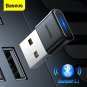 Baseus Bluetooth 5.1 USB Adapter - Audio Receiver & Transmitter for PC/Laptop, Multi-Device