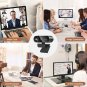 4K Full HD Webcam with Microphone, Auto Focus, 1080P/2K/4K USB Web Cam for PC & Laptop