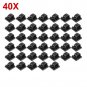 10-50Pcs Self-Adhesive Cable Clips Wire Organizer for Desk, Car, Home, and Office