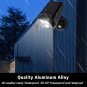 LED Solar Flood Light Motion Sensor Security Spot Wall Street Yard Outdoor Lamp