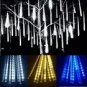 192 LED 8 Tubes Lights Meteor Shower Rain Tree String Light Garden Party Outdoor