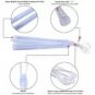 192 LED 8 Tubes Lights Meteor Shower Rain Tree String Light Garden Party Outdoor